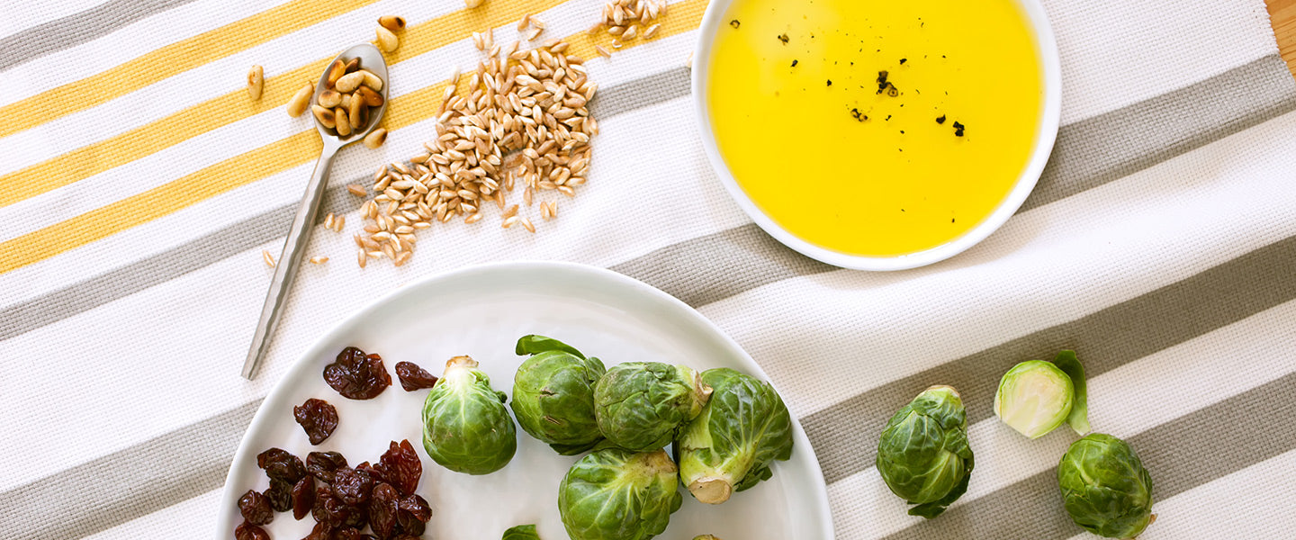 Shaved Brussels Sprout Salad