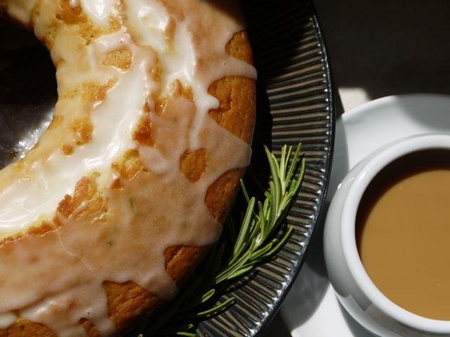 Lemon & Rosemary Olive Oil Cake