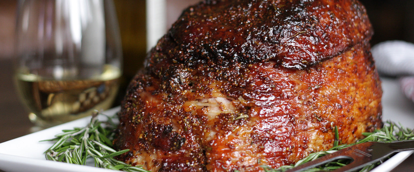 Olive Oil Honey Glazed Ham