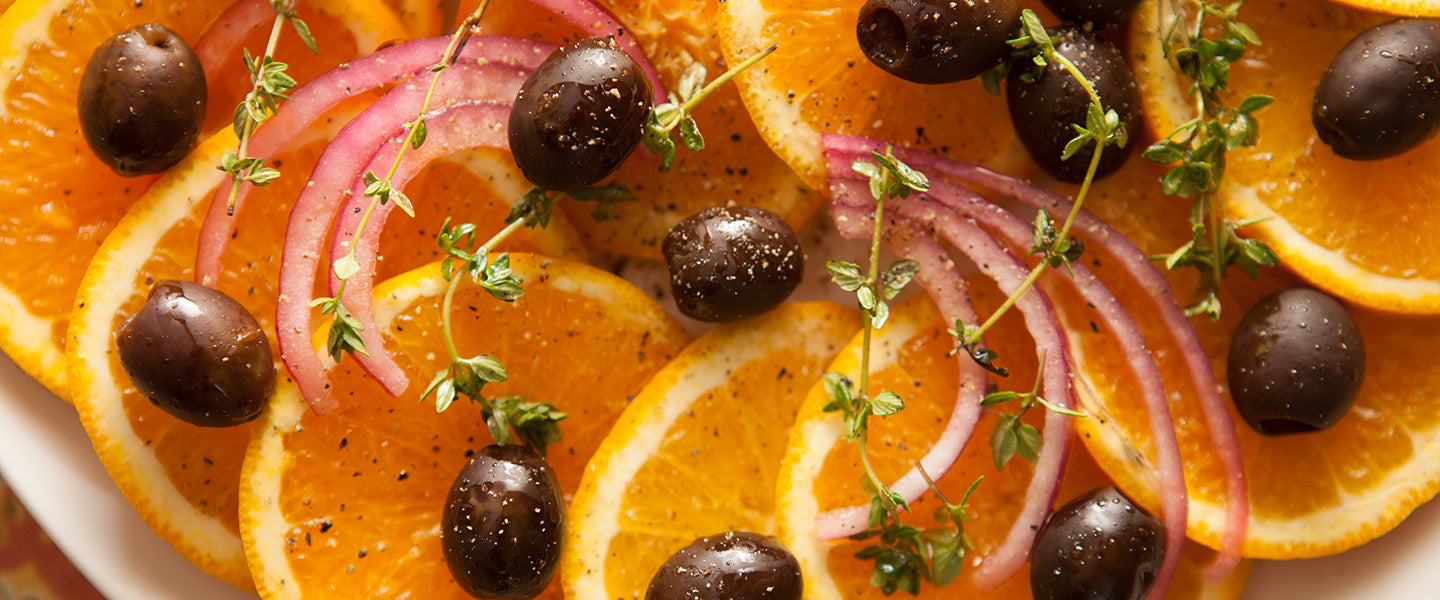 Valencia Orange and Olive Salad