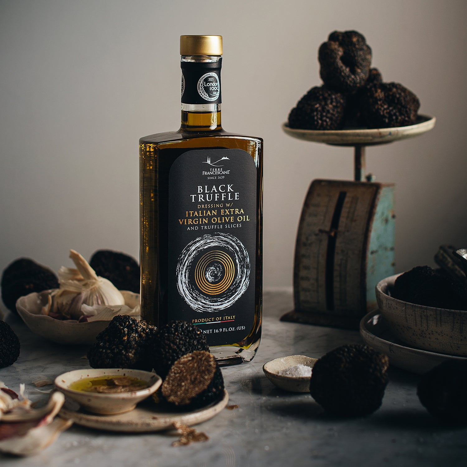 Terre Francescane Black Truffle with Truffle Shavings