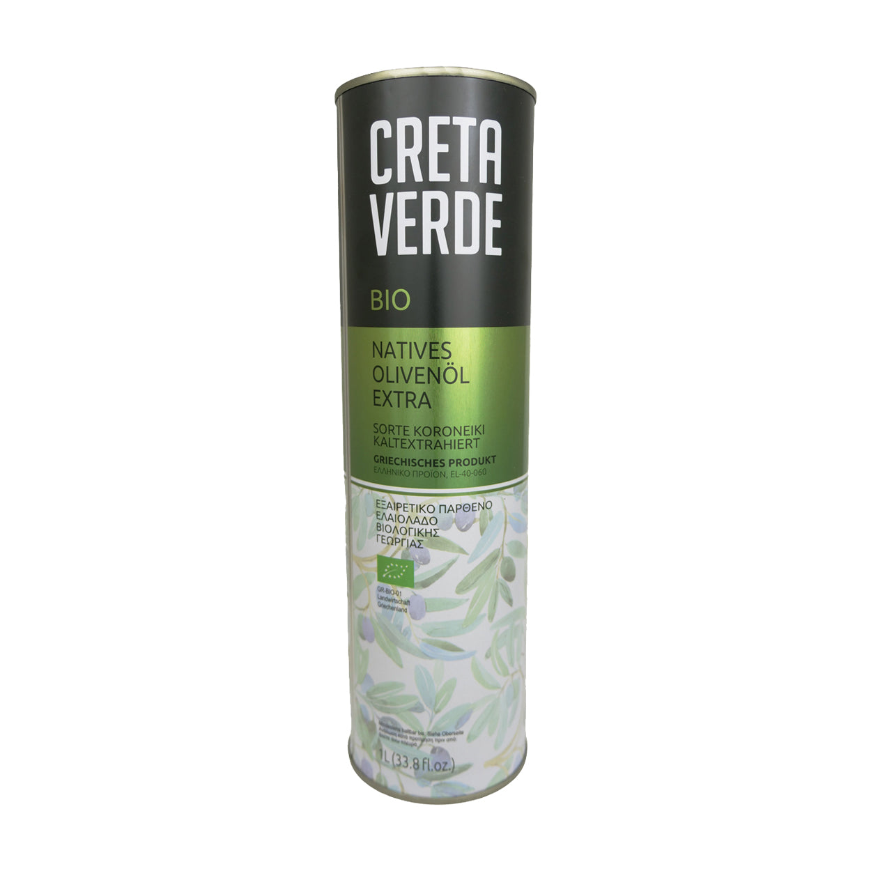 Creta Verde Organic 1L Tin