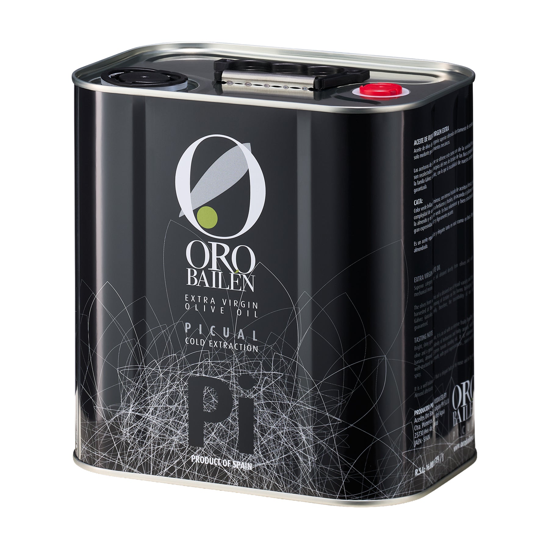 Oro Bailen Reserva Familiar Picual 2.5L Tin
