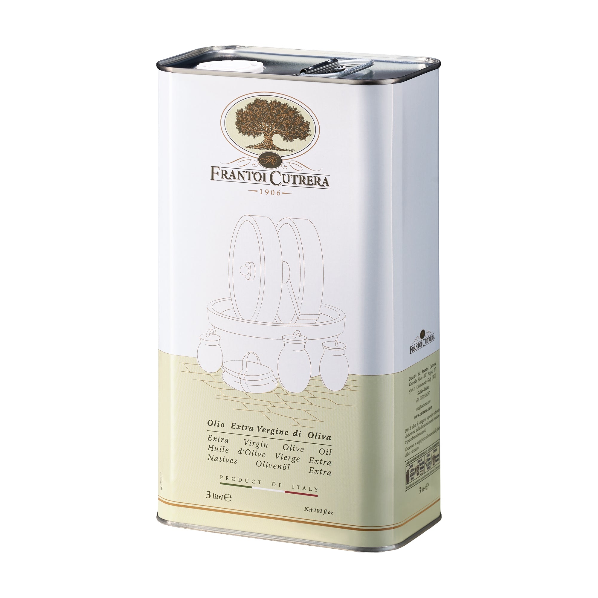 Frantoi Cutrera Grand Cru Moresca 3L Tin