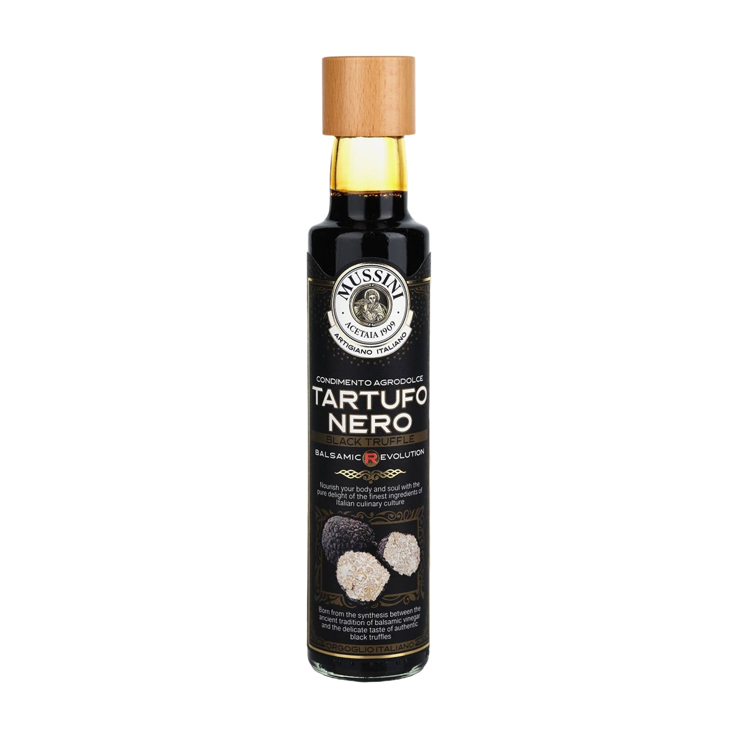 Mussini Balsamic R-Evolution Black Truffle Condiment