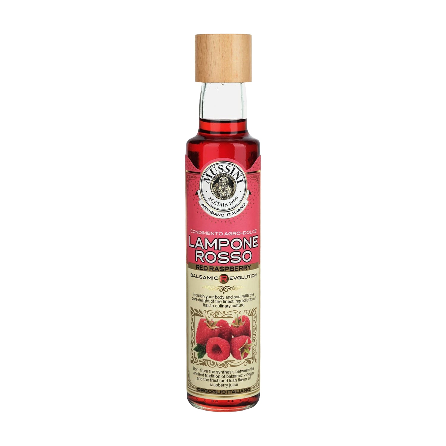 Mussini Balsamic R-Evolution Red Raspberry Condiment