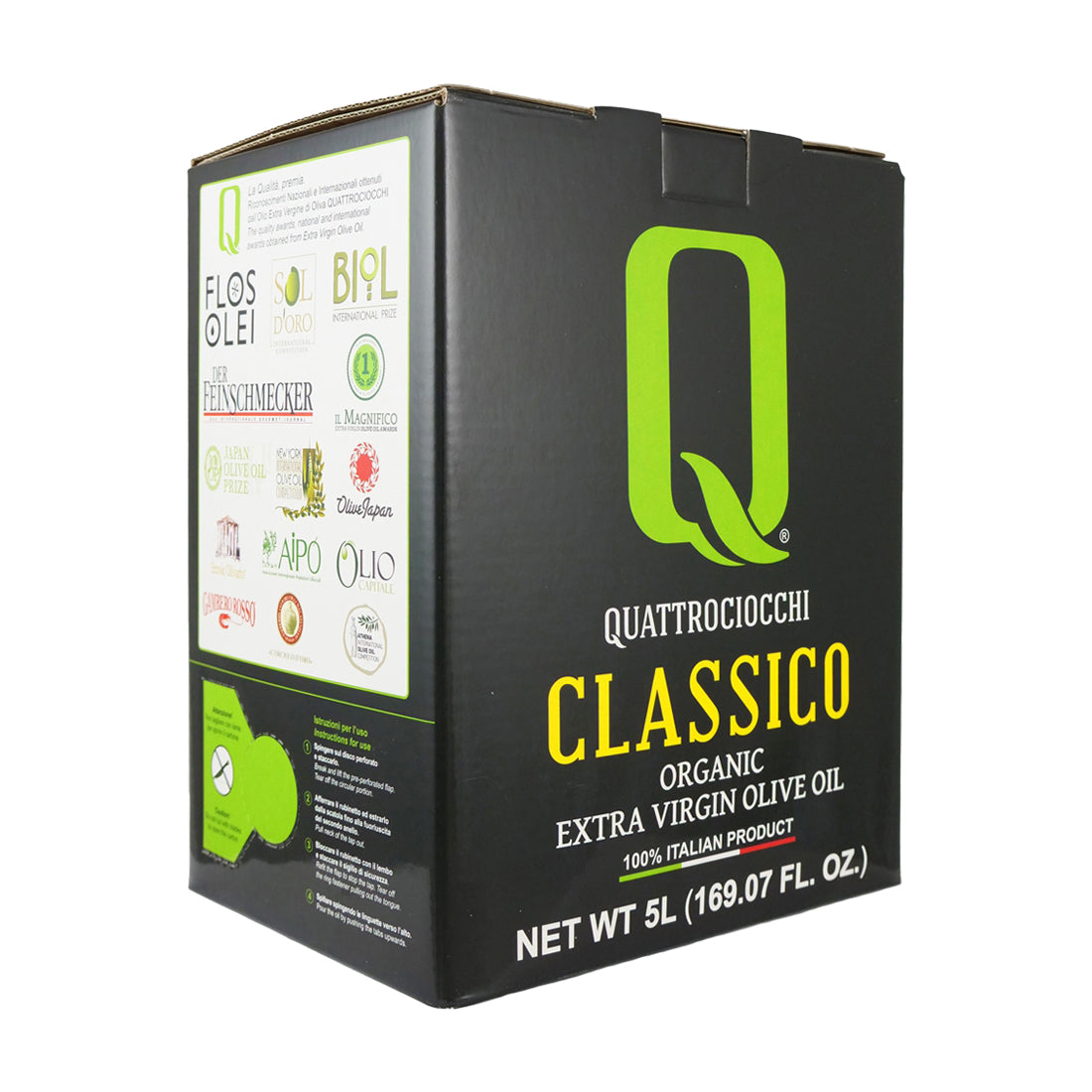 Quattrociocchi Classico Organic 5L Bag-in-Box
