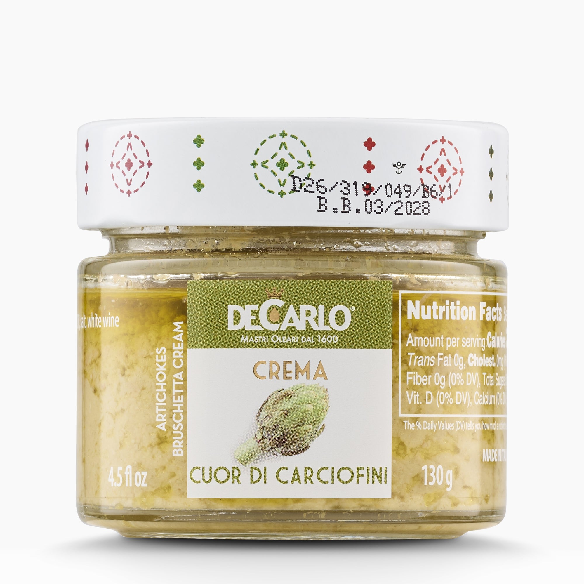 De Carlo Crema Bruschetta Spreads