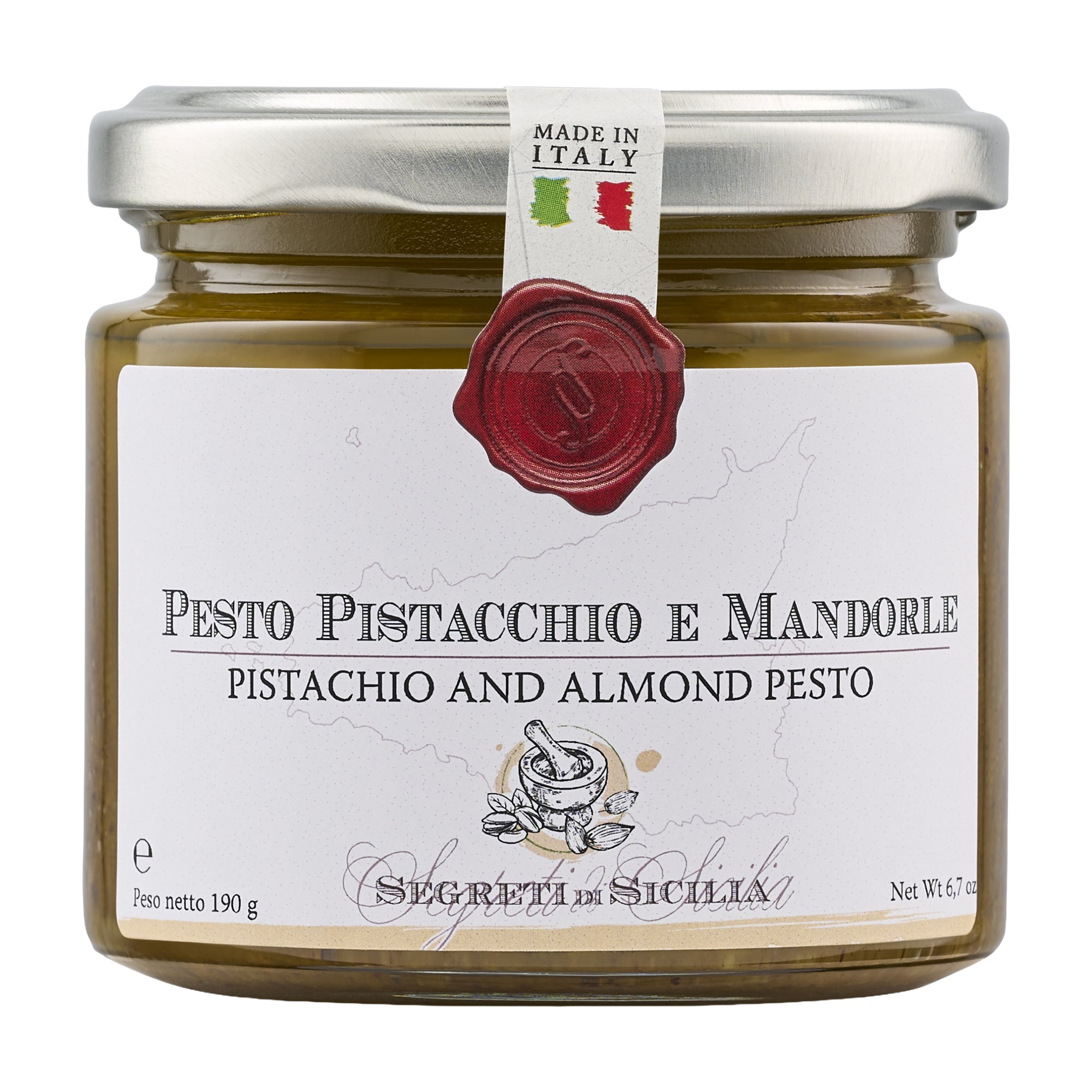 Frantoi Cutrera Pistachio and Almond Pesto