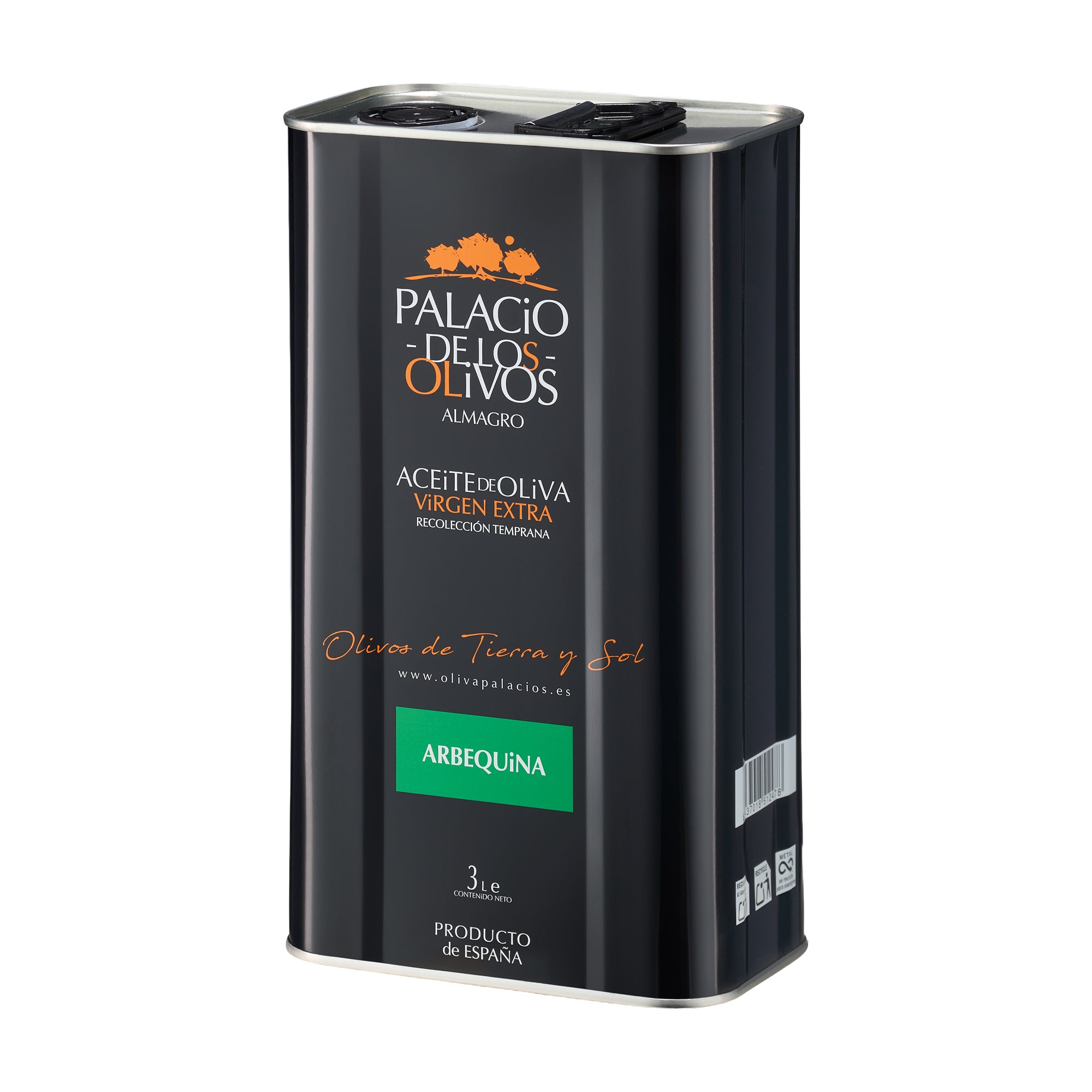 Palacio de los Olivos Arbequina 3L Tin
