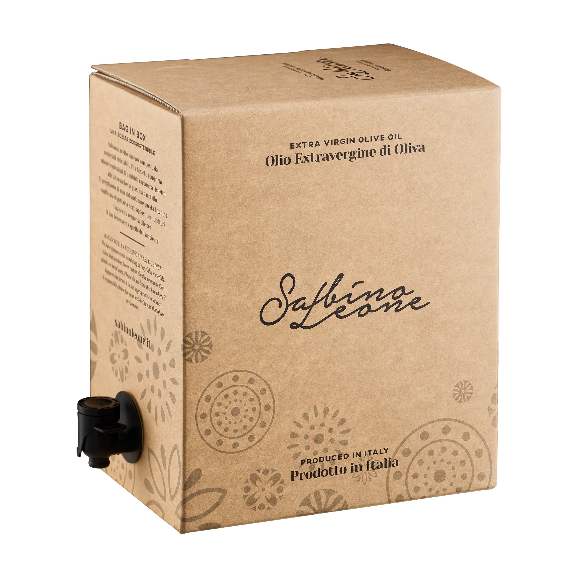 Sabino Leone Coratina 5L Bag-in-Box