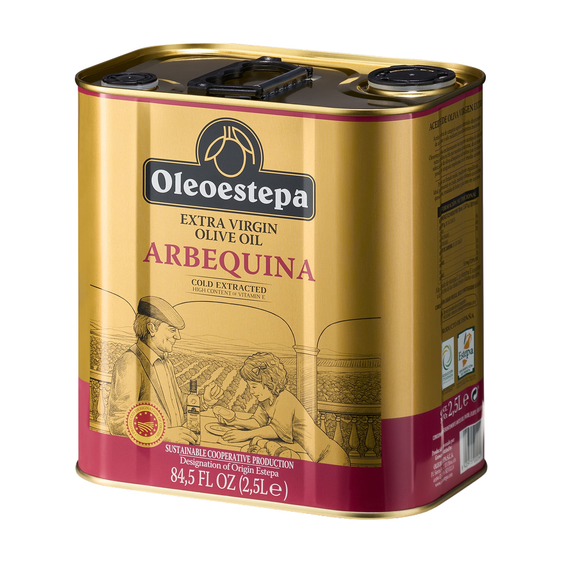 Oleoestepa Arbequina 2.5L Tin