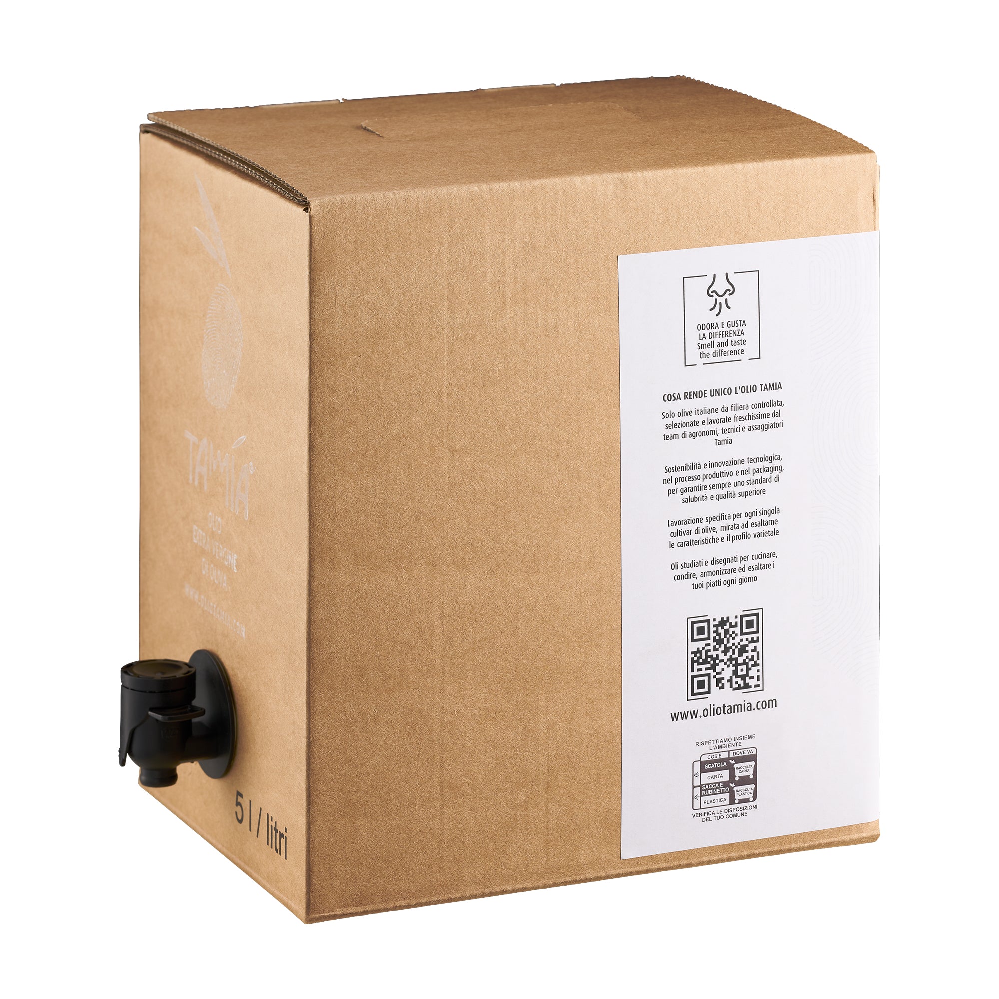 Tamia Green 5L Bag in Box
