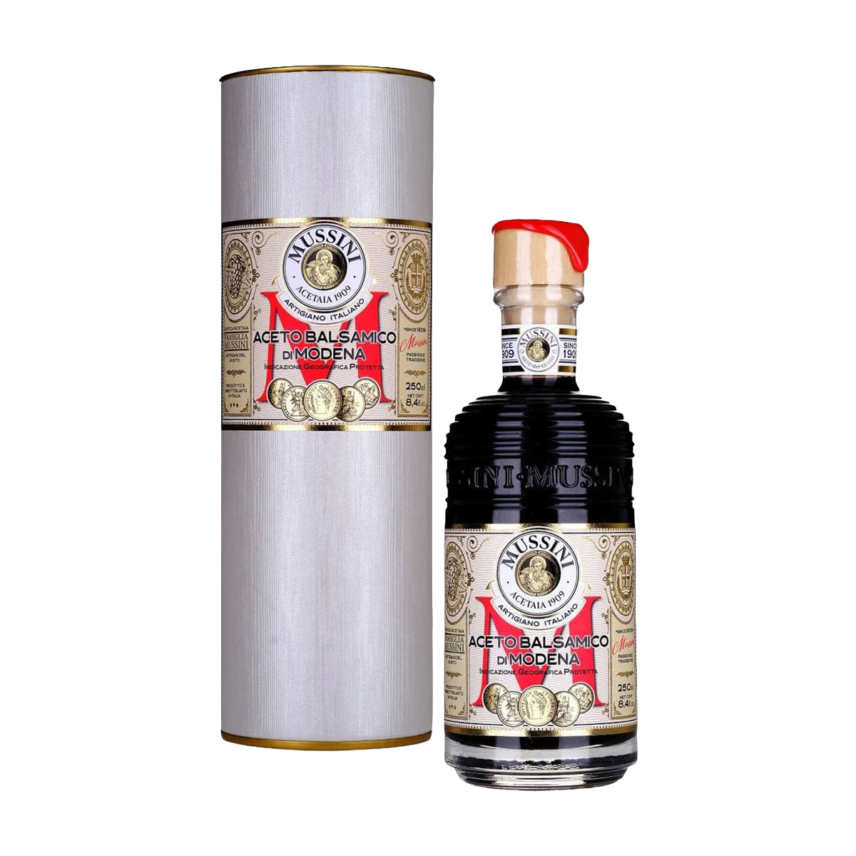 Mussini Belle Epoque 5 Medal Balsamic Vinegar of Modena IGP w/ Gift Tube